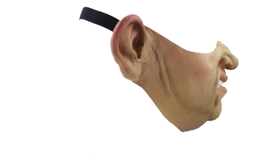 Ghoulish Productions Grumpy Latex Face Mask Horror Halloween Cosplay - Image 4 of 4