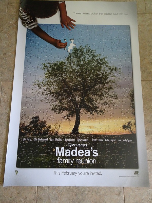 MADEA'S FAMILY REUNION - TYLER PERRY FILM POSTER - (ADVANCE) PUZZLE