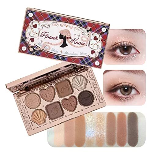 Flower Knows Chocolate Shop Series Eye Shadow Palette 01 The