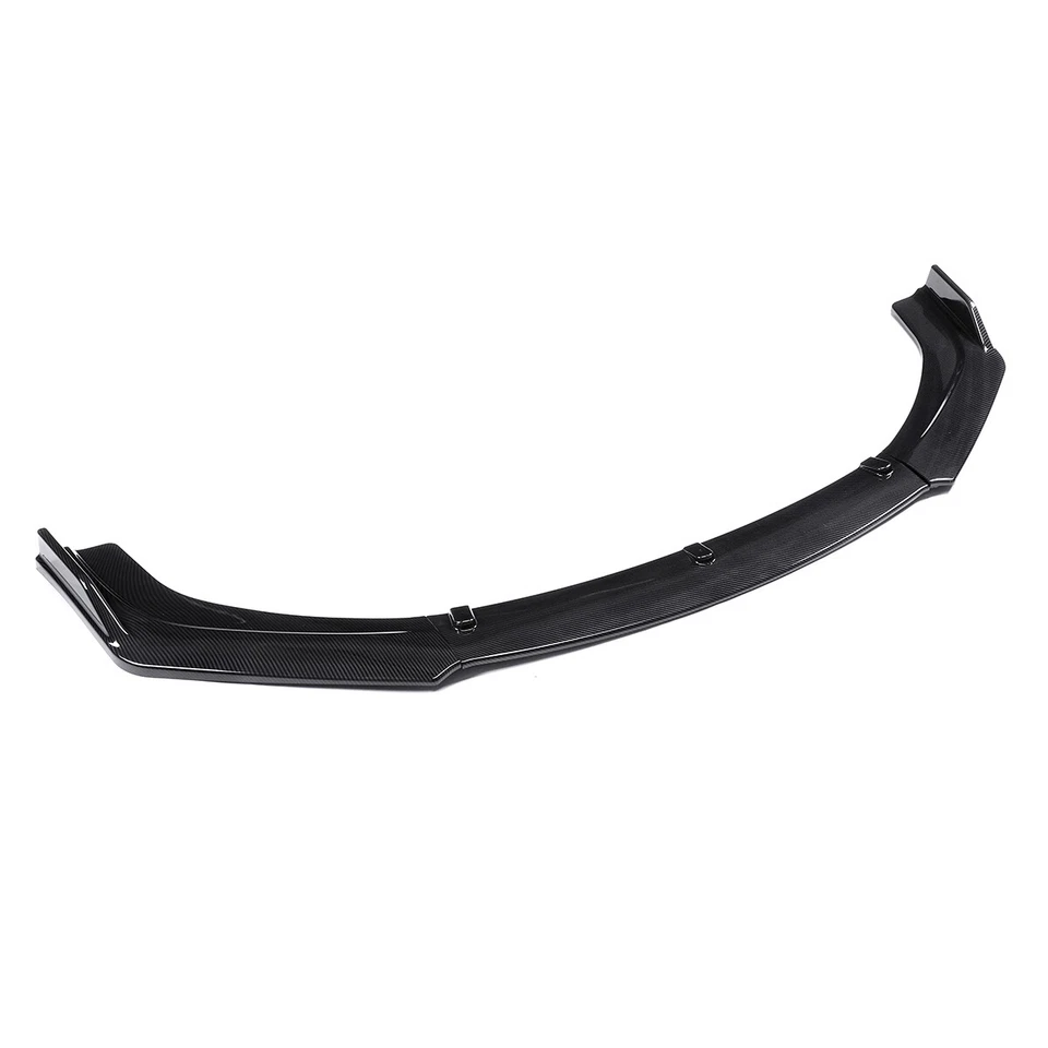 Front Bumper Lip Spoiler Splitter Carbon Fiber Side Skirt For Toyota Matrix 2003 - Image 3 of 4