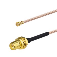 U.FL/ UFL RA to RP-SMA Female Antenna WiFi Pigtail Cable ufl RG178 Mini PCI