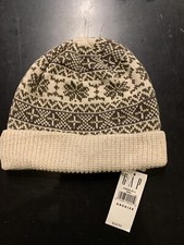 beige  brown winter hat kids