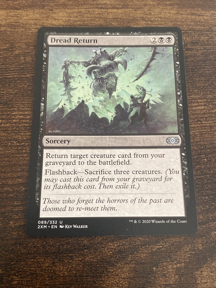 Dread Return 89/332 Double Masters MTG Magic The Gathering D3627