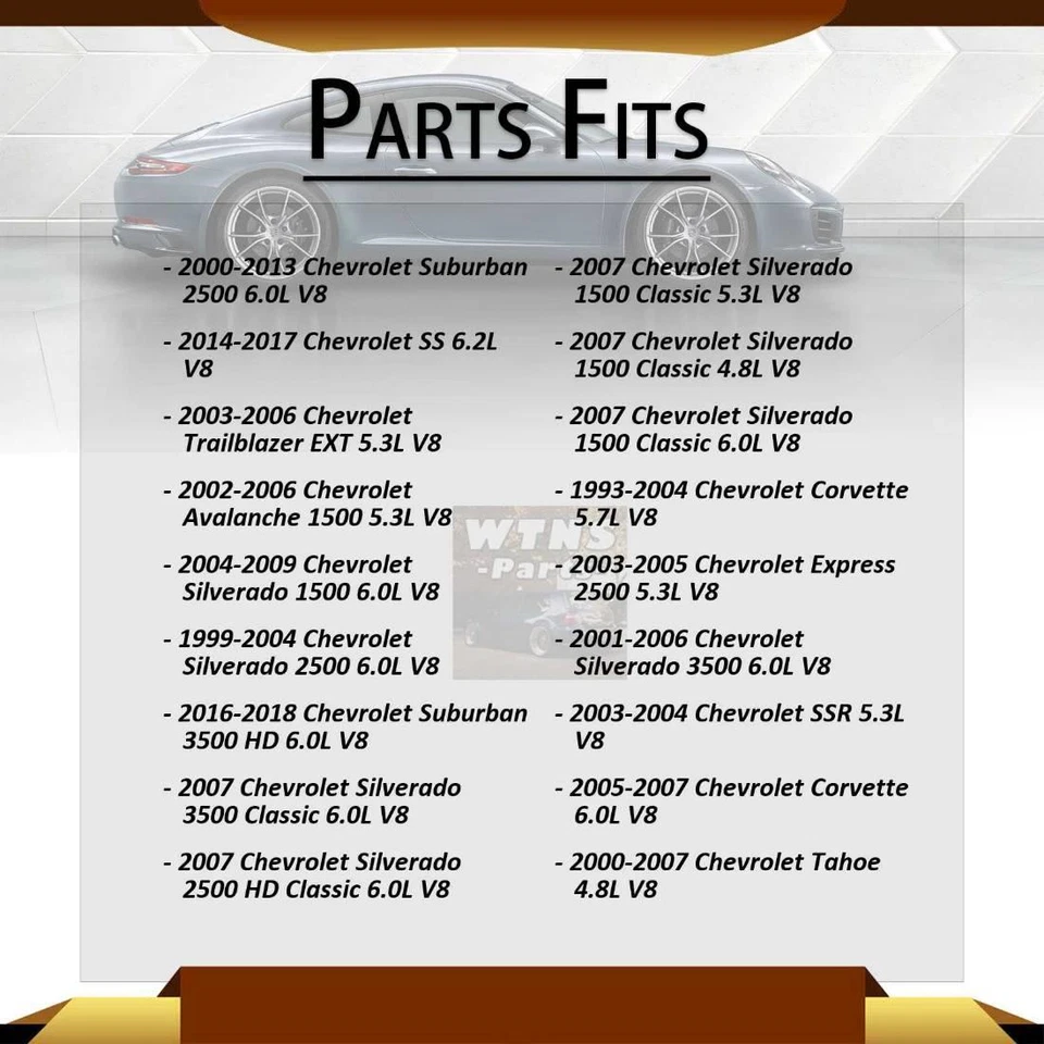 Velas de ignição 8cv compatíveis com 1998 1999 Chevrolet C1500 NGK - Imagem 3 de 4