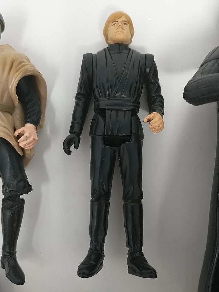 Lote de 10 figuras de acción vintage de Star Wars 1983-2004 Luke Skywalker Darth Vader Foto 3 de 4
