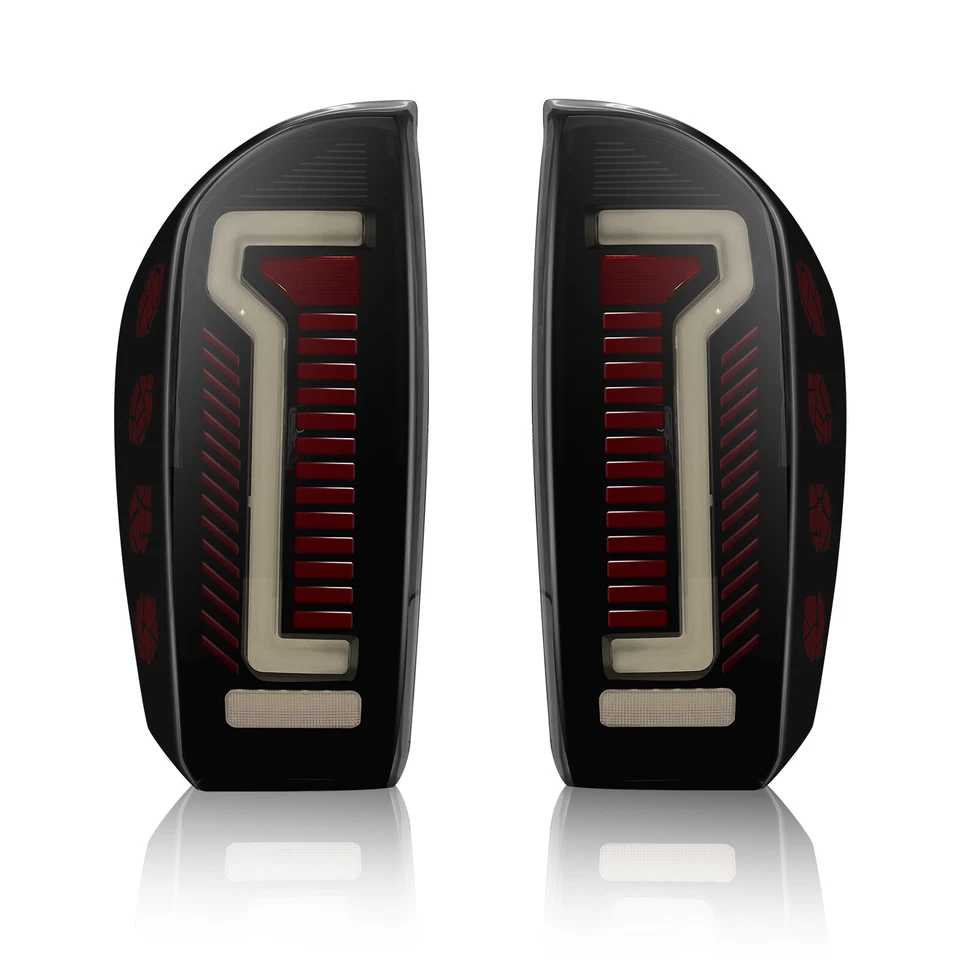 LED Tail Lights Rear Turn Signal Lamps For 2016-2023 Toyota Tacoma - Изображение 2 из 4