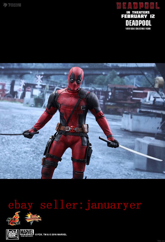 Hot Toys Deadpool 1/6 Scale Collectible Figure (MMS347) for sale