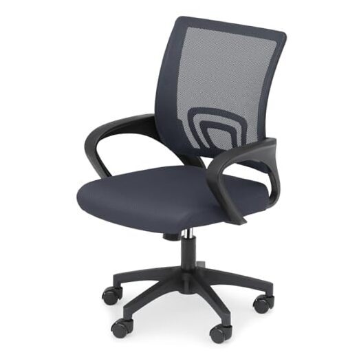 Collection Ergonomic Office Chair with Lumbar Support, Office Chair with Grey