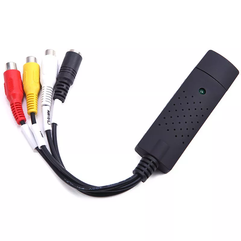 EasyCAP USB 2.0 Cable Adapter Audio Video Grabber Capture Card.