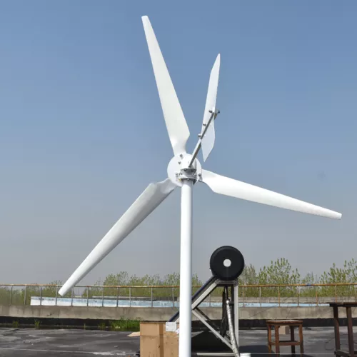 5000W 3Blätter Windkraftanlage 48V 220V 380V Windturbine Kits Grid Windgenerator - Bild 18 von 20