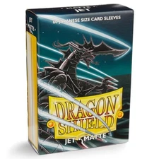 Dragon Shields Matte Jet Japanese/Small Standard Protector Card Sleeves
