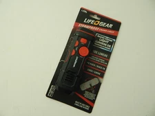 Life Gear Stormproof Radio Siren Crank Light Black/Red New