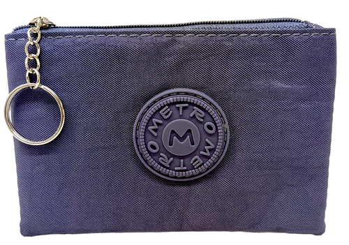Unisex Metro Small Nylon Lightweight Keyring Card Holiday Purse Wallet LL4 - Picture 29 of 32