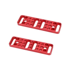 2Pcs Multifunction Mounting Plate w/ 75mm VESA Monitor Mount & 1/4" 3/8" Threads