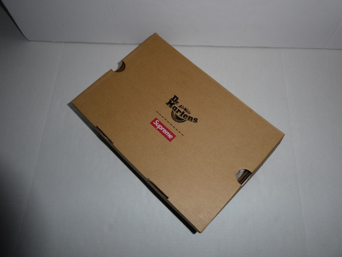 Deadstock Supreme 2046 Doc Martens Orange Shoes, Size 9M, New With 