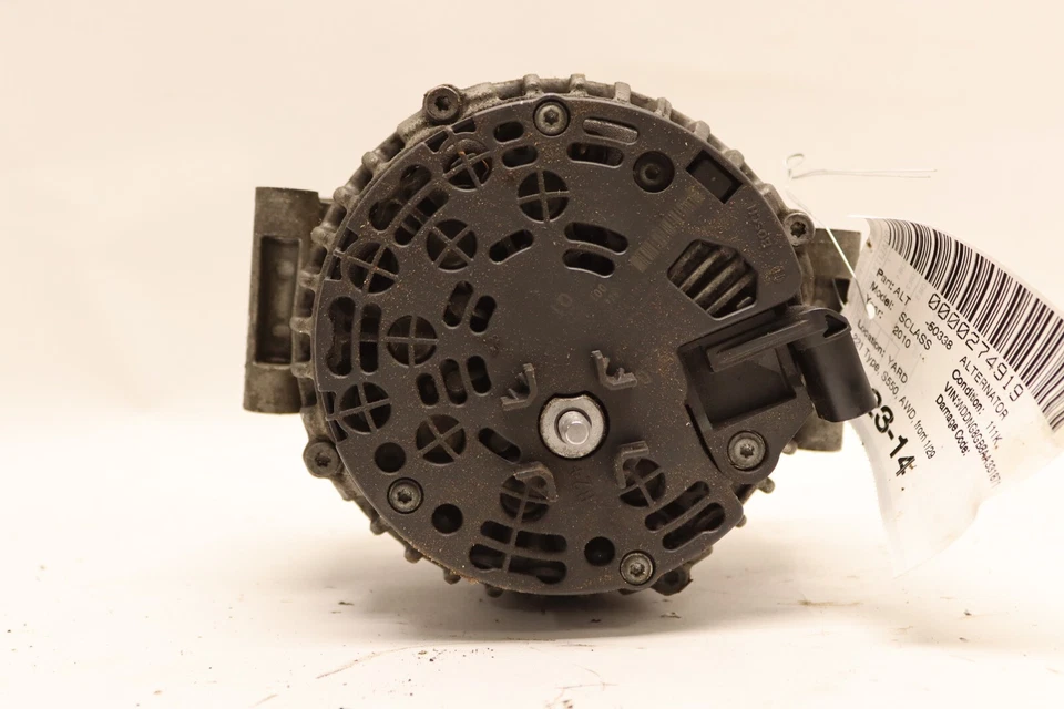 2010-2011 MERCEDES S-CLASS S550 W221 AWD ENGINE MOTOR ALTERNATOR GENERATOR OEM - Image 3 of 4