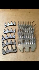 Shearing blades - 5 nine tooth Beiyuan Combs and 5 Cutters - ideal for alpacas