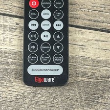 Gigaware 40-219 Remote for Alarm Clock Radio Please See Pictures and Description