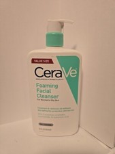 CeraVe Foaming Facial Cleanser Daily Face Wash for Normal toOily Skin BIG Bottle