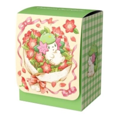 Pokemon Center Official Japan limited Shaymin Deck Box inkl.Divider NEU