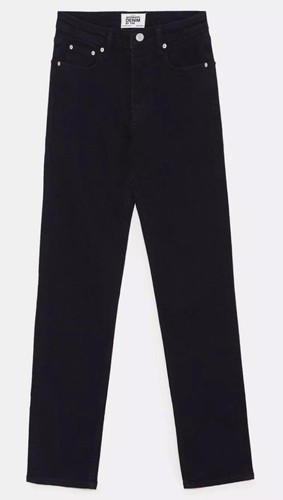 New Zara Trf Womens Mid Rise Black 