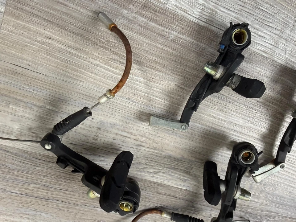 Conjunto de freio cantilever dianteiro traseiro completo Tektro BXL - Imagem 3 de 4