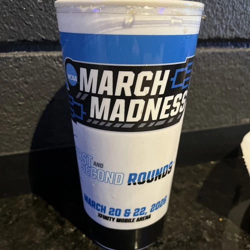 NCAA Tournament March Madness 2025 16oz Souvenir Beverage Cup Philadelphia
