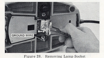 Microscope Bulb Remover Tool FOR AMERICAN OPTICAL / Spencer 1031 Illuminator