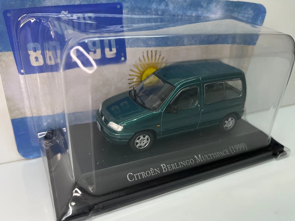 IXO SALVAT AUTOS INOLVIDABLES 1/43 CITROEN BERLINGO MULTISPACE 1999 EN BLISTER - Imagen 2 de 3