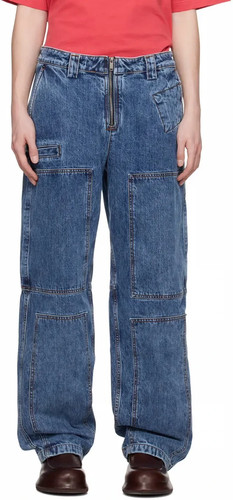 Jacquemus Le Raphia Jeans