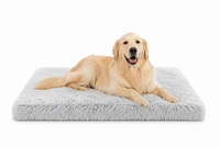 Hundebett Grosse Hunde, Waschbar Hundekissen Flauschig 120X80X7Cm - Weiss