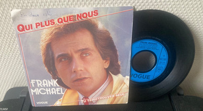 FRANK MICHAEL. WER MEHR ALS WIR. 45 TRS MADE IN FRANCE 1985.