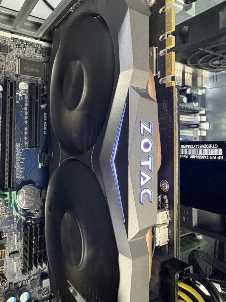 ZOTAC ZT-P10710G-10P GeForce GTX 1070 Ti DirectX 12 8GB Video Card - Image 2 of 4