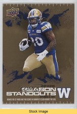 2025 Upper Deck CFL Season Standouts Gold Brady Oliveira #99 READ 2k4