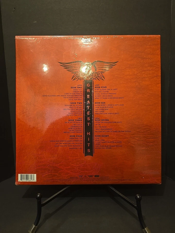 AEROSMITH GREATEST HITS DELUXE 4 LP 180g Vinyl Brand New MINT - Image 3 of 3