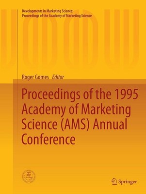 Proceedings of the 1995 Academy of Marketing Science (AMS) Annual Conference Rog