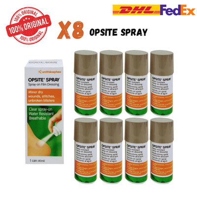 x8 Smith & Nephew OPSITE Spray-On Film Dressing 40ml | Wound Protection Express
