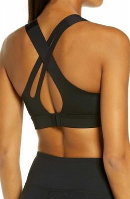 NWOT Sweaty Betty 34E All Train Sports Bra Black 100647