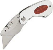 Sheffield Folding Utility Knife 58132 Lockback, Compact, w Pocket Clip