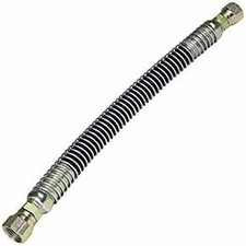 24" LPG HOSE CRIMPED LIQUID PROPANE UNIVERSAL ASSEMBLY with GUARD FORKLIFT