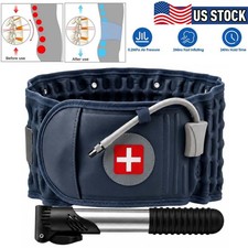 Decompression Belt Back Brace Lumbar Spinal Support / Extender Belt Air Traction