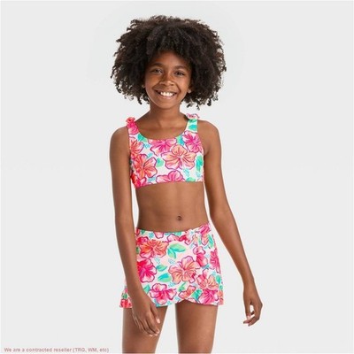 Girls' Shady Days Bikini Skirt Set - Cat & Jack M *SEE DEAL!!!*