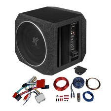 HIFONICS Kofferraum Subwoofer Set passend f�r BMW E31/30/32/34/38/Z8/3/X5/E53