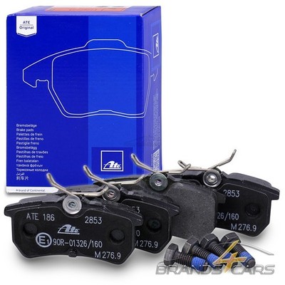 ATE SATZ BREMSBELÄGE BREMSKLÖTZE HINTEN FÜR FORD FOCUS 1 BJ 98-04