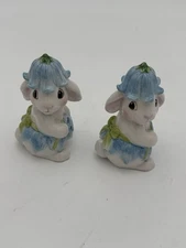 Fitz And Floyd Essentials Halloween Bunny Blooms Figures