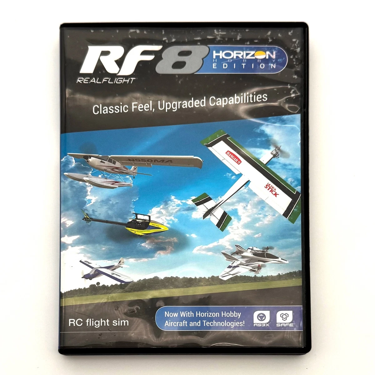 RealFlight Simulateur De Vol R/C Avec Contrôleur Futaba – Neuf Scellé 1997, édition Collector