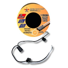 18G/18AWG Double Female Bullet Plug 2-Prong Wire Harness Connector Roll 100%...