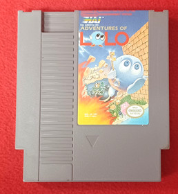 Adventures of Lolo NES Nintendo gioco originale classico autentico TESTATO