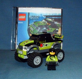 TOWN: CITY, MONSTER TRUCK SET 60055 - LEGO - 2013 - USED