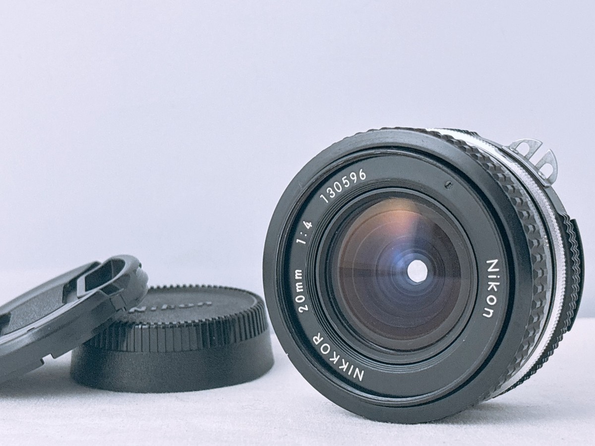 🟢NEAR MINT🟢 Nikon Ai NIKKOR 20mm f/4 Manual Focus Wide Angle